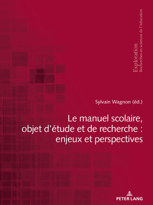cover image of Le manuel scolaire, objet détude et de recherche